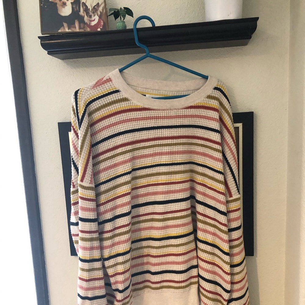 Waffle Knit REI top
